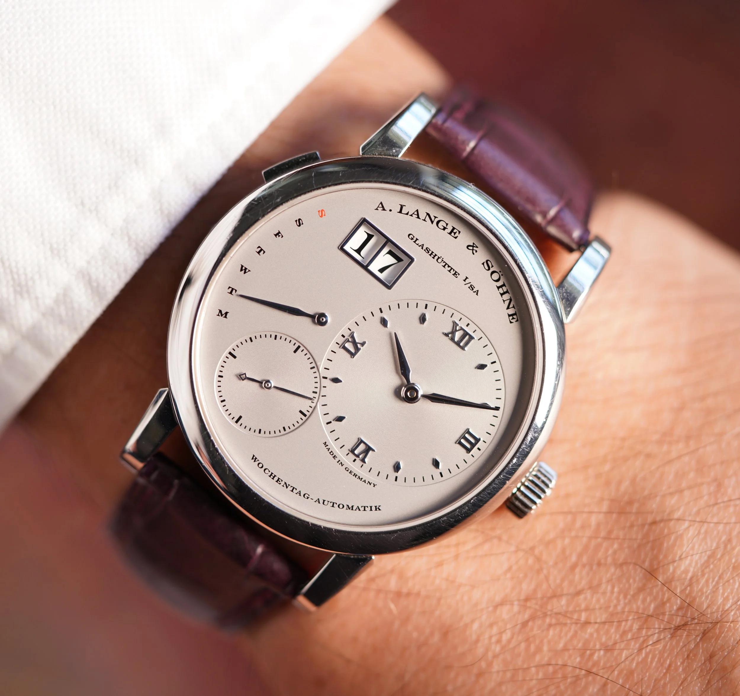 A. Lange & Söhne Lange 1 Daymatic Reference 320.025 — Wind Vintage